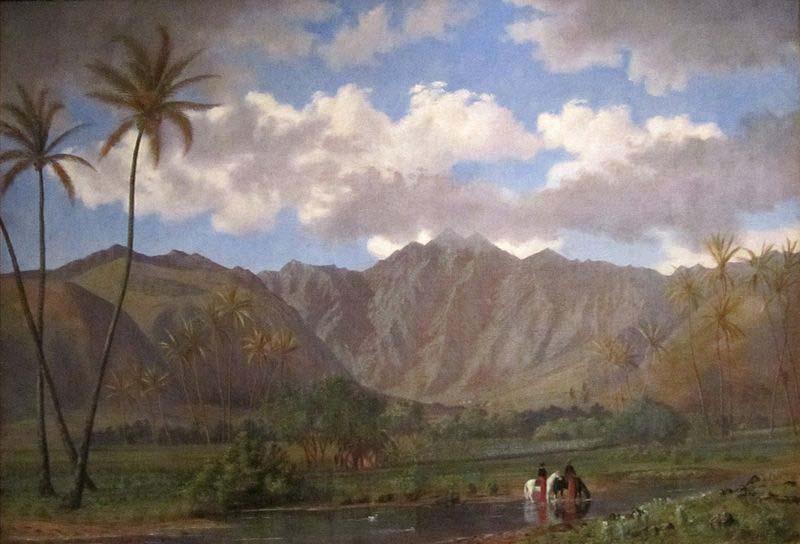 Enoch Wood Perry, Jr. Manoa Valley from Waikiki Germany oil painting art
